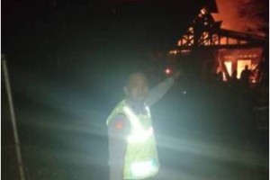 Gudang Pakan Ternak Ayam Dilalap Sijago Merah